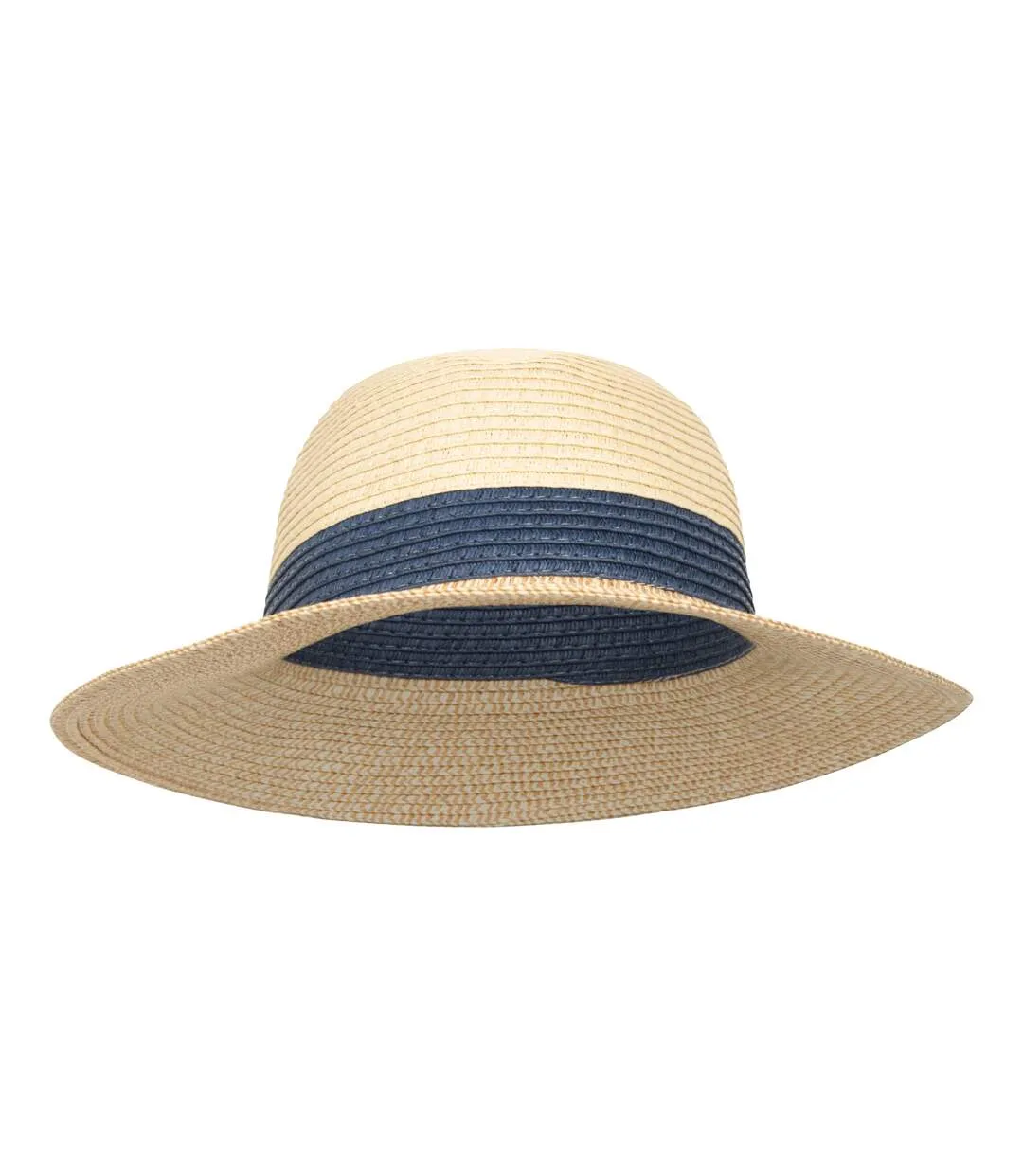 Womens/ladies whitby colour block sun hat beige Mountain Warehouse