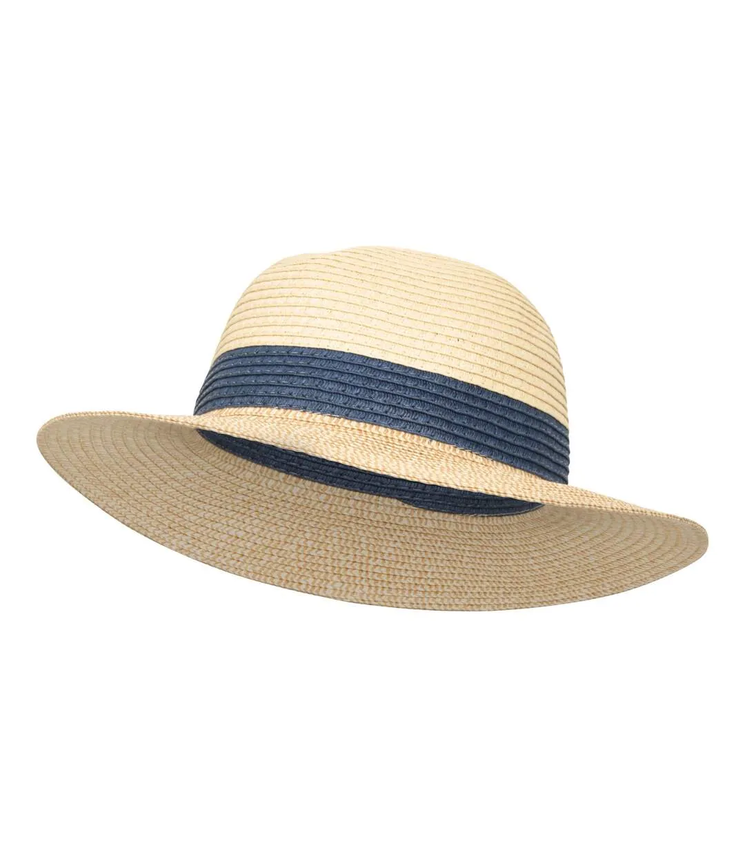 Womens/ladies whitby colour block sun hat beige Mountain Warehouse