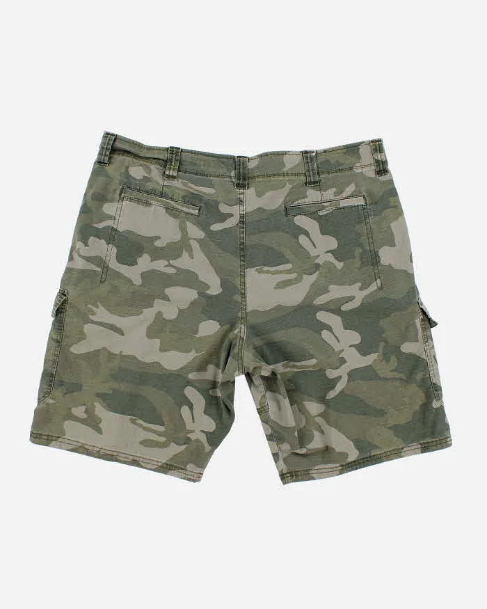 Wrangler Camouflage Cargo Shorts - W40