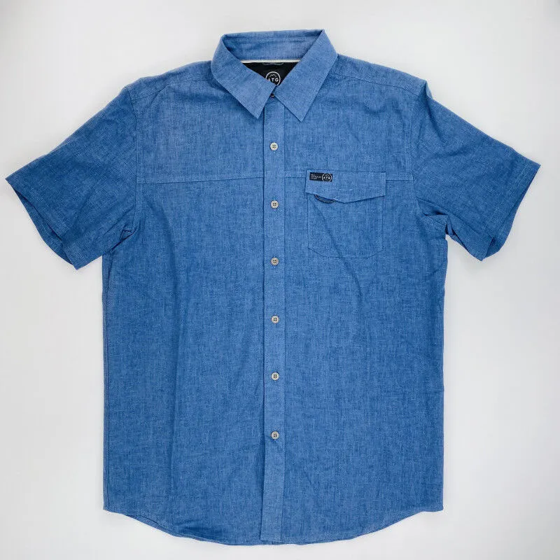 Wrangler  Hemp Shirt - Canottiera di seconda mano - Uomo - Blu - M