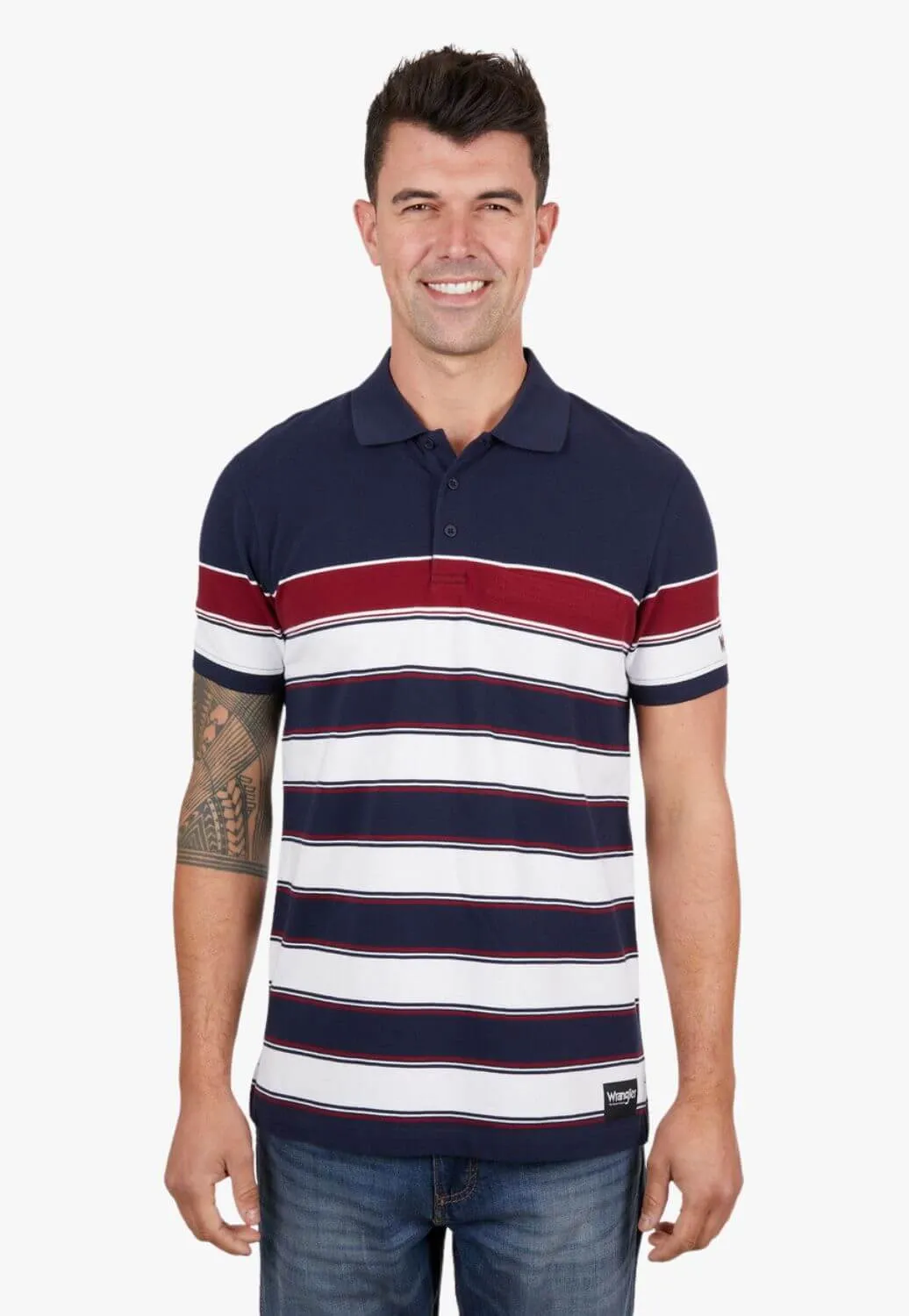 Wrangler Mens Dion Polo