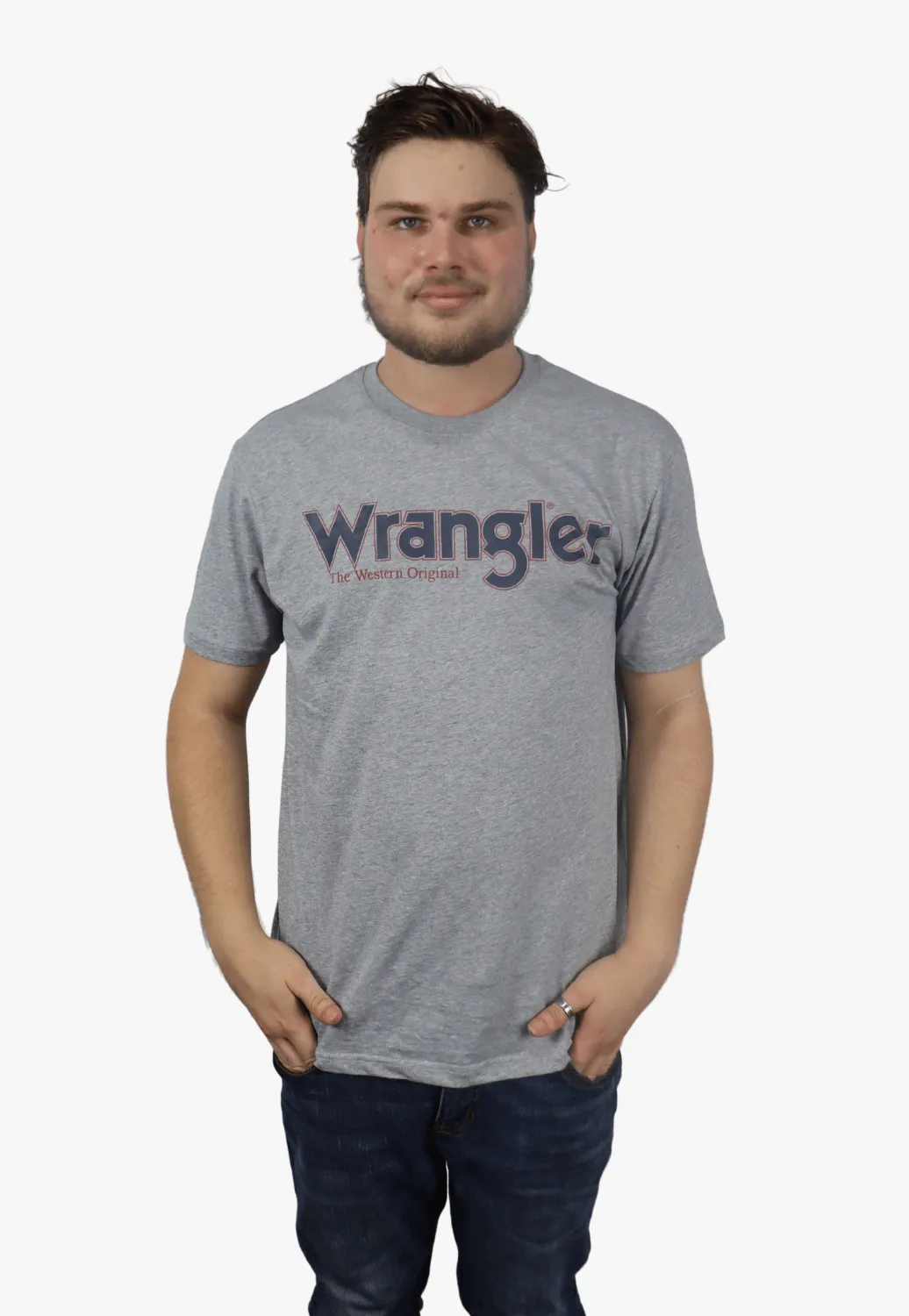 Wrangler Mens Ryder Logo T-Shirt