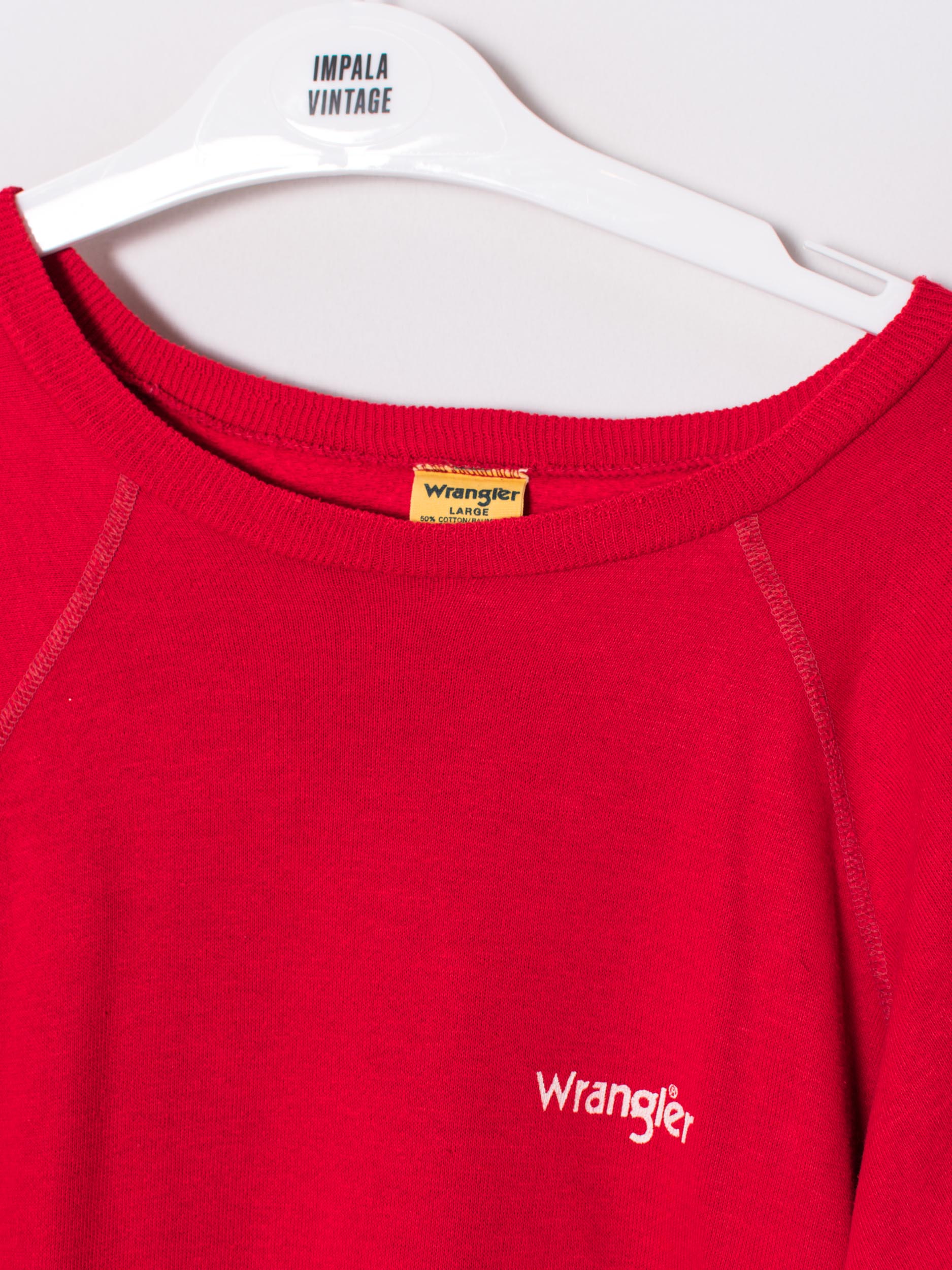 Wrangler Red Sweatshirt