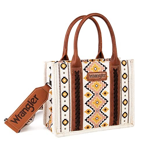 Wrangler Tote Bag Western Purses for Women Shoulder Boho Aztec Handbags