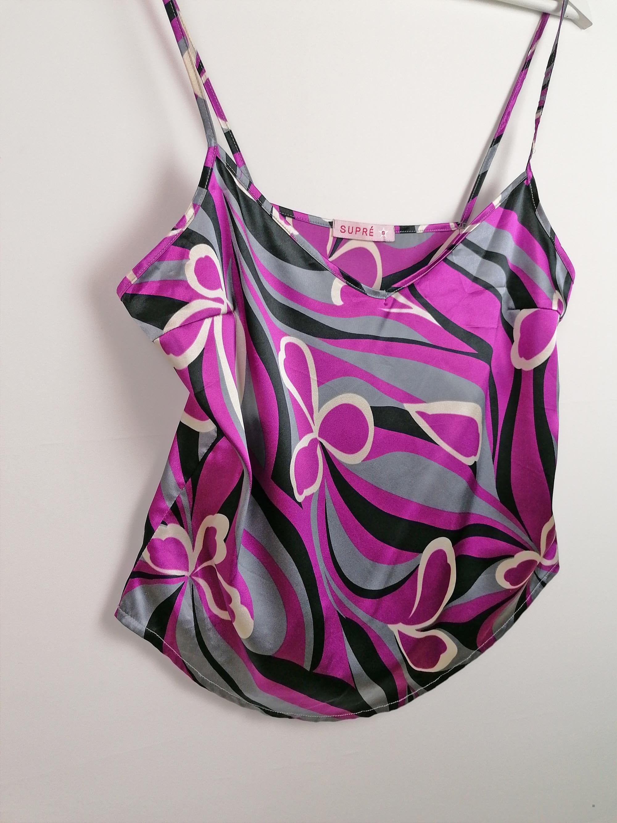 Y2K Cami Top Psychedelic - size S-M