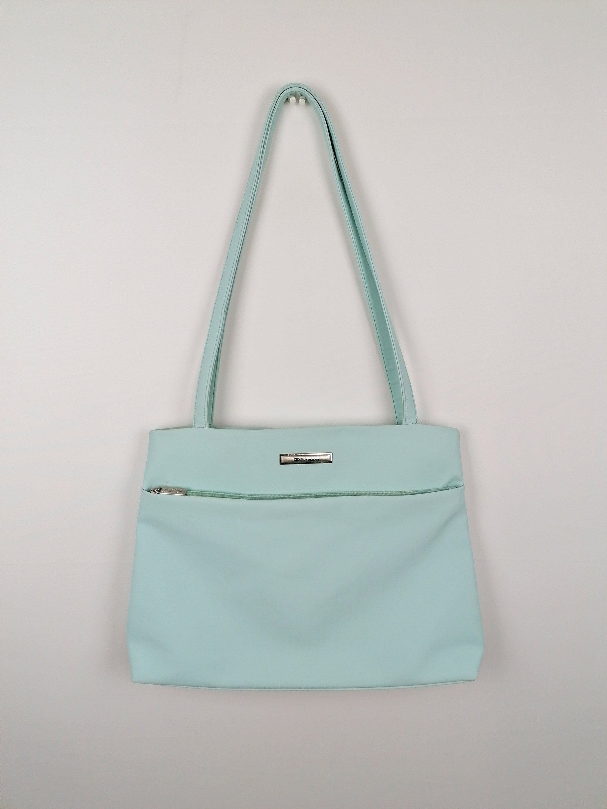 Y2K COSMOPOLITAN Tote Bag Pastel Blue