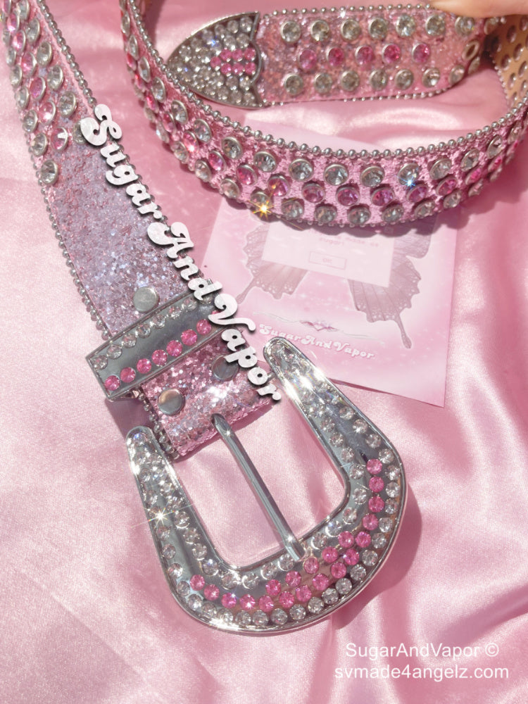 Y2K Glitters Rhinestones Belt