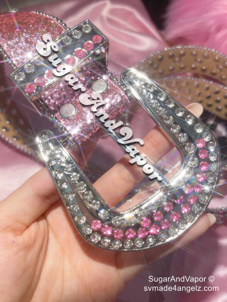 Y2K Glitters Rhinestones Belt