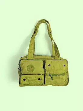 Y2K Green Bag Nylon Baby-Bag