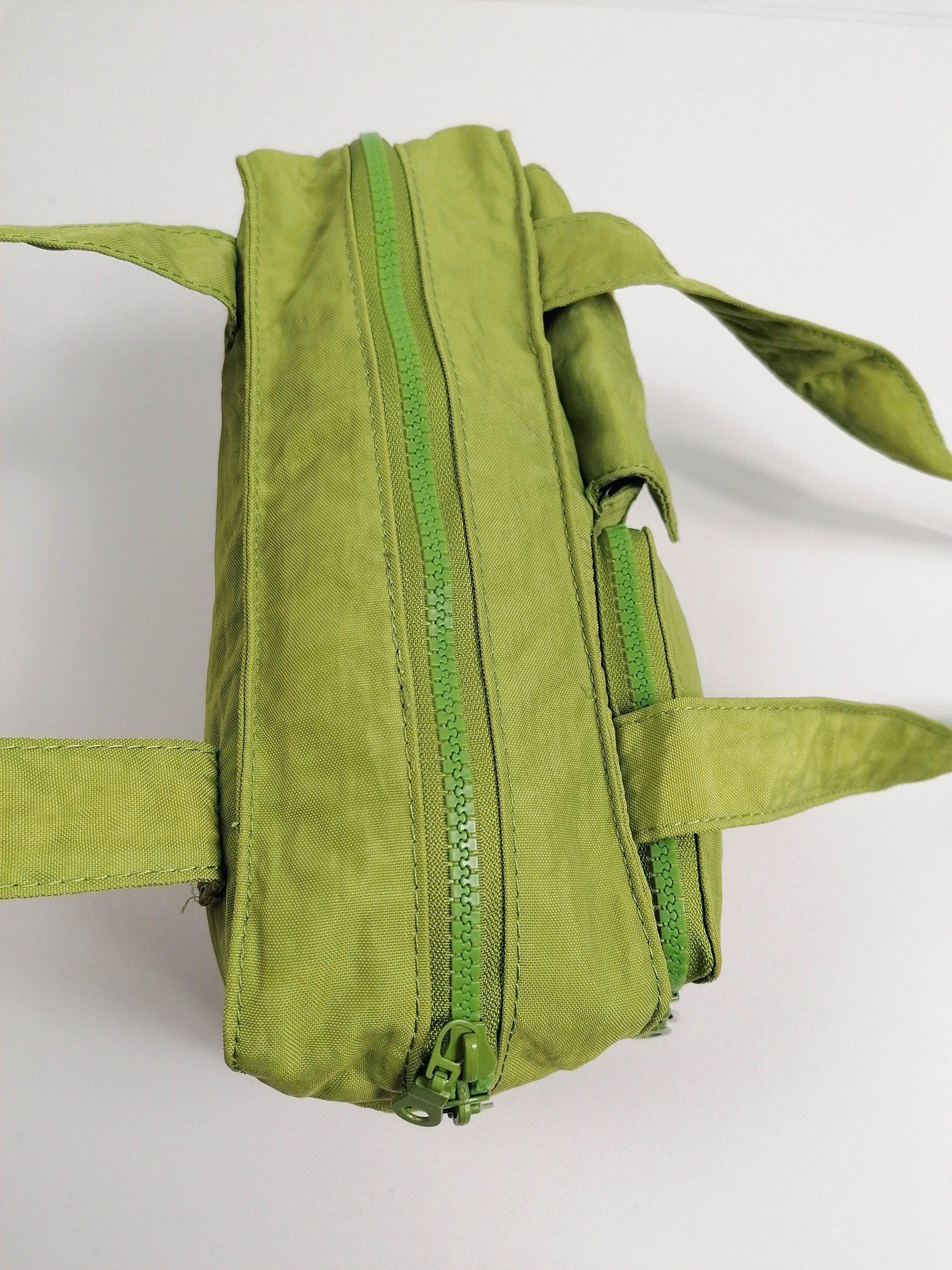 Y2K Green Bag Nylon Baby-Bag